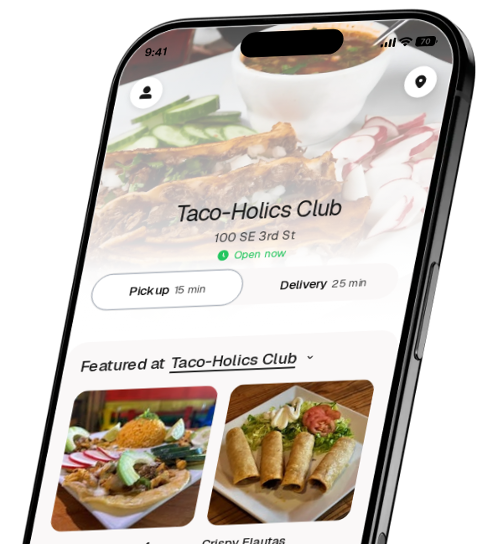 Taco-Holics Club app preview