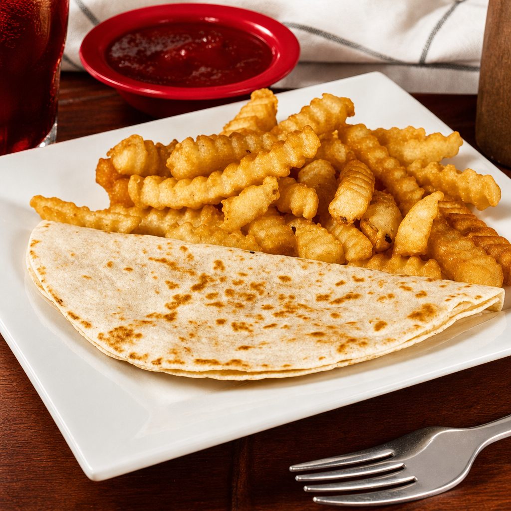 Cheese Quesadilla.