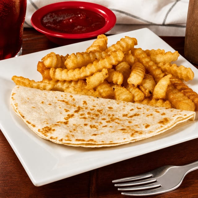 Cheese Quesadilla.