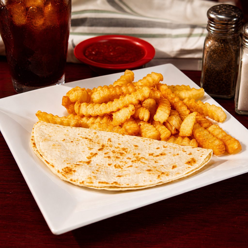 Kids' Cheese Quesadilla.